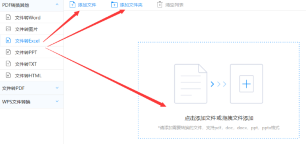 Welcome官网使用讲解 - 选择文件格式